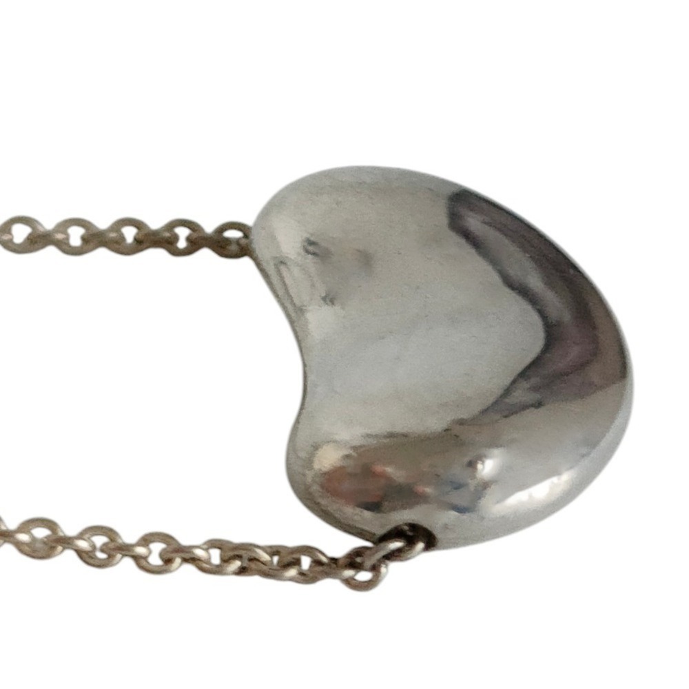 TIFFANY&Co. Tiffany & Co. Elsa Peretti Beans Chain Pendant Necklace, 925 Ster... - Picture 2 of 8